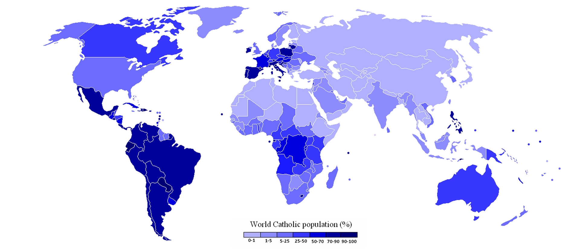 Le christianisme dans le monde: ce que révèlent les statistiques – cath.ch